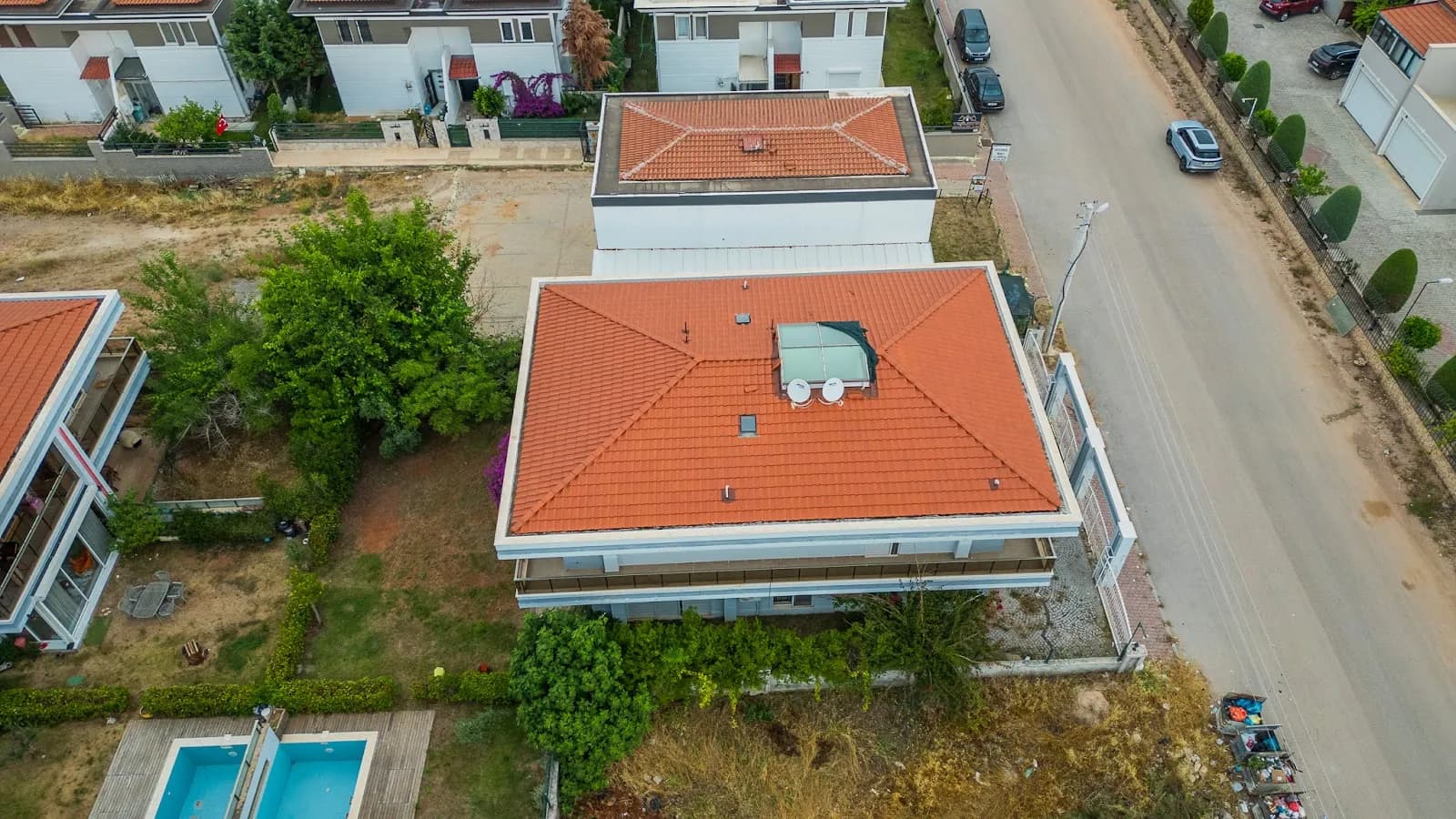 Altın Kale ikiz villa dış görünümü