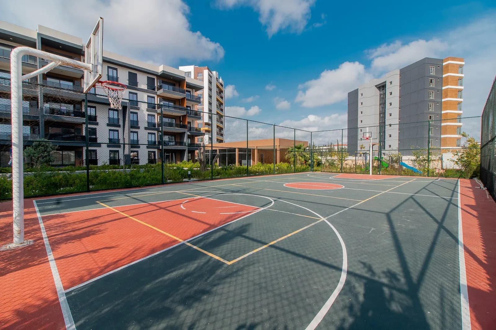 Perge Collection Pure Green gerçek spor sahası görünümü