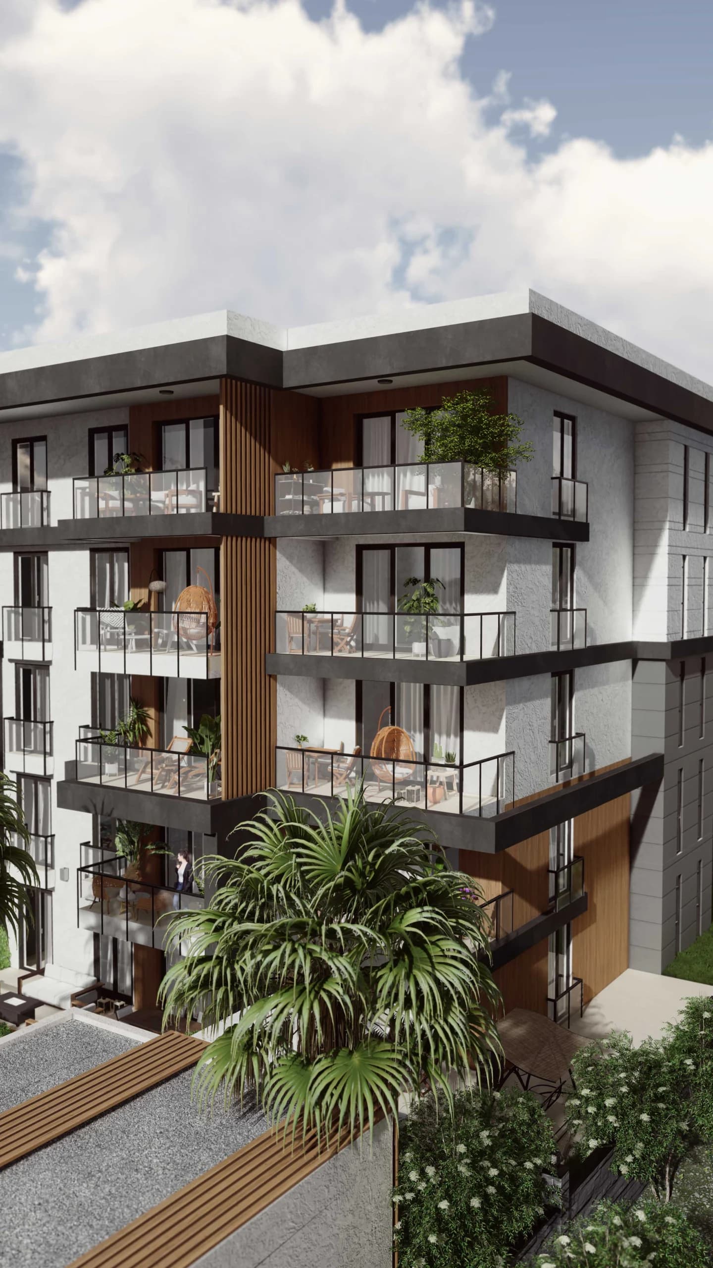 Perge Collection Pure Green havuz ve sosyal alanlar